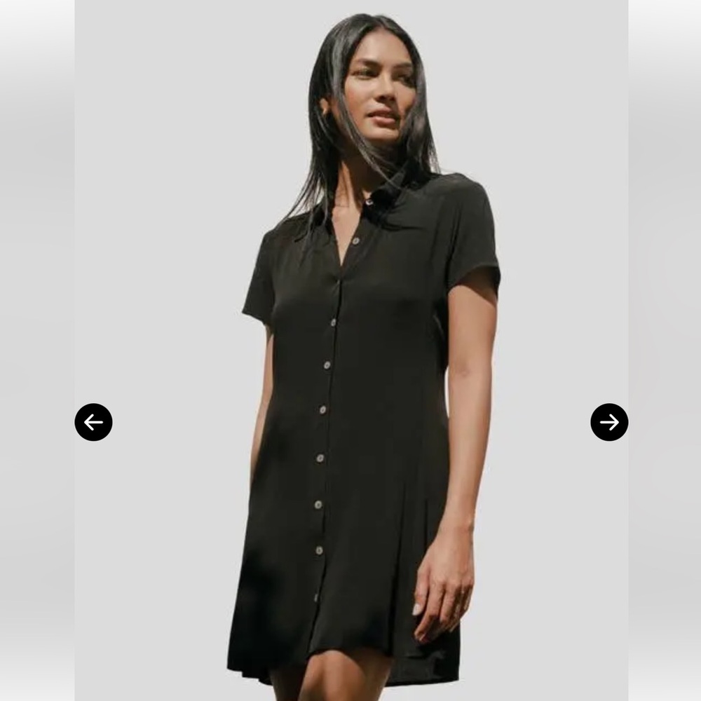Whimsy + Row Ronnie Dress - Black - Size S